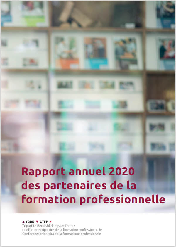 Rapport annuel 2020 des partenaires de la formation professionnelle